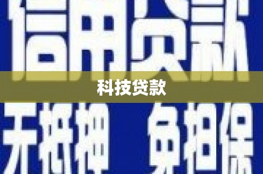 宁陕科技贷款