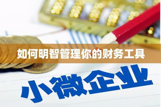宁陕如何明智管理你的财务工具