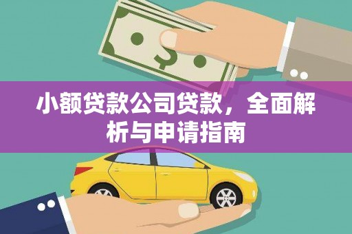 宁陕小额贷款公司贷款，全面解析与申请指南