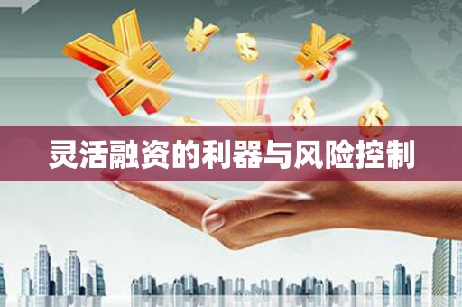 宁陕灵活融资的利器与风险控制