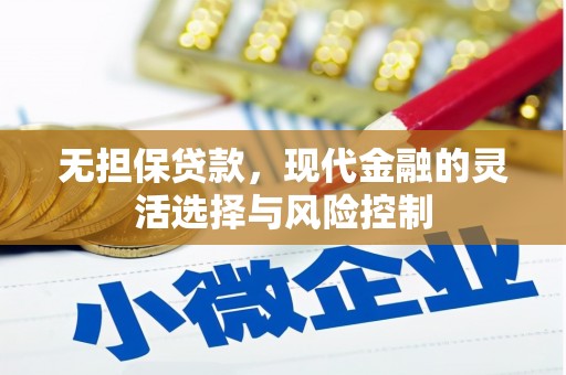 宁陕无担保贷款，现代金融的灵活选择与风险控制