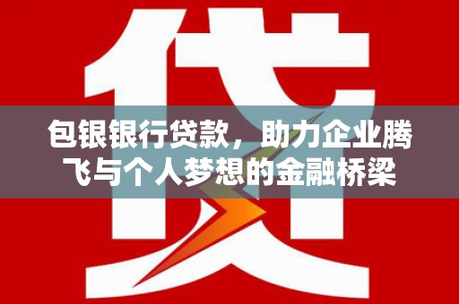 宁陕包银银行贷款，助力企业腾飞与个人梦想的金融桥梁