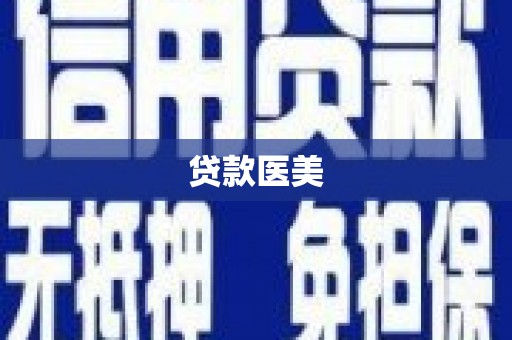 宁陕贷款医美