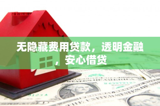 宁陕无隐藏费用贷款，透明金融，安心借贷