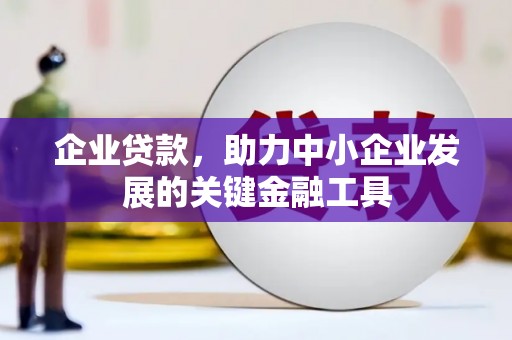 宁陕企业贷款，助力中小企业发展的关键金融工具