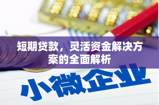 宁陕短期贷款，灵活资金解决方案的全面解析
