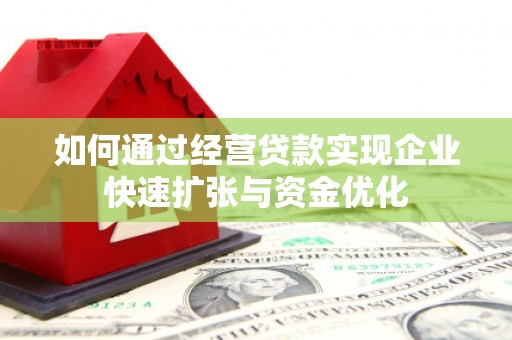 宁陕如何通过经营贷款实现企业快速扩张与资金优化