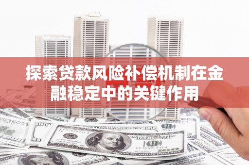 宁陕探索贷款风险补偿机制在金融稳定中的关键作用