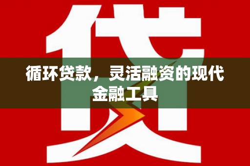 宁陕循环贷款，灵活融资的现代金融工具