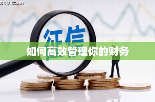 宁陕如何高效管理你的财务